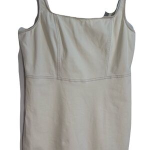 Hollister, beige denim stretchy dress size extra large new without tags